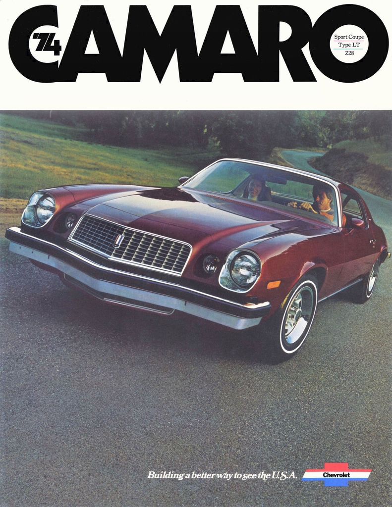 1974 Chev Camaro Brochure Page 4